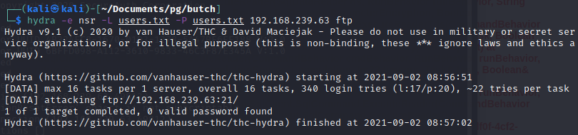 ftp hydra output